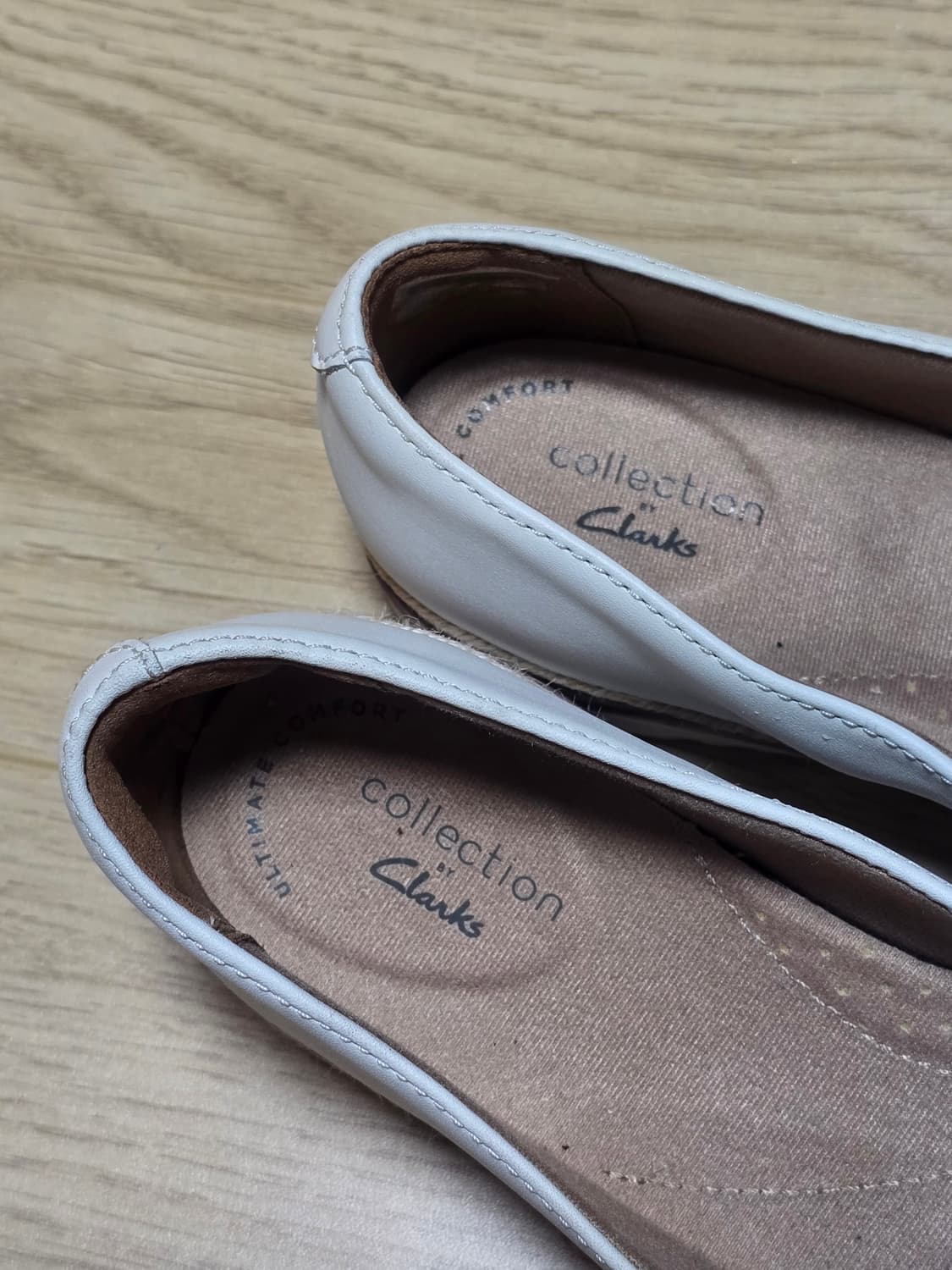 클락스 세레나 화이트 에스파듀 슈즈 225 상품이미지3