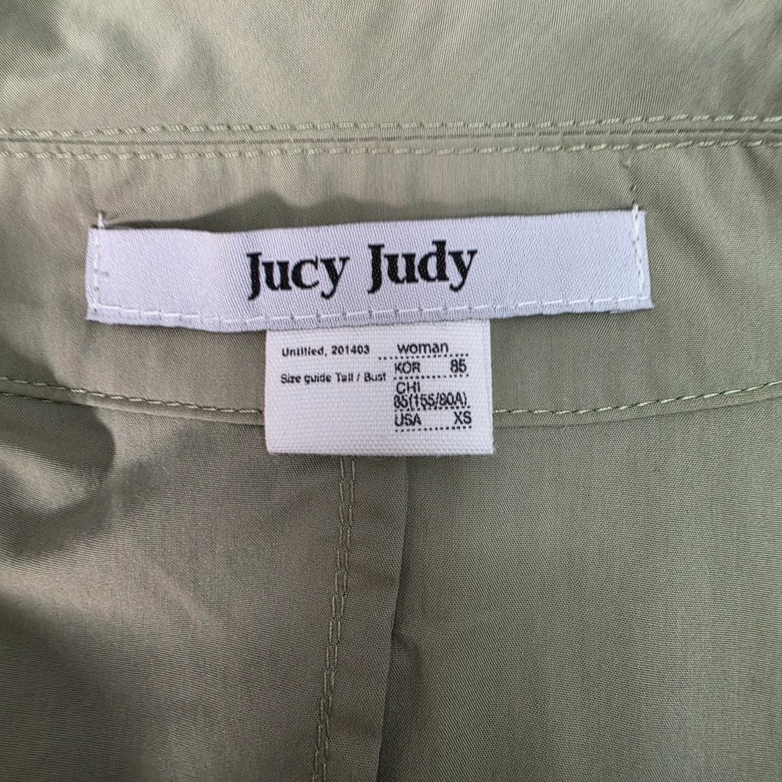 쥬시쥬디 카기색 롱원피스 드레스 85사이즈 상품이미지7