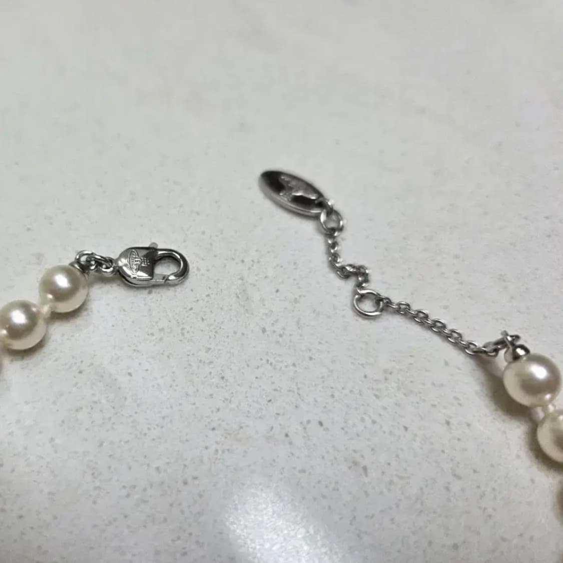 비비안웨스트우드 루크리스 펄 목걸이 상품이미지4