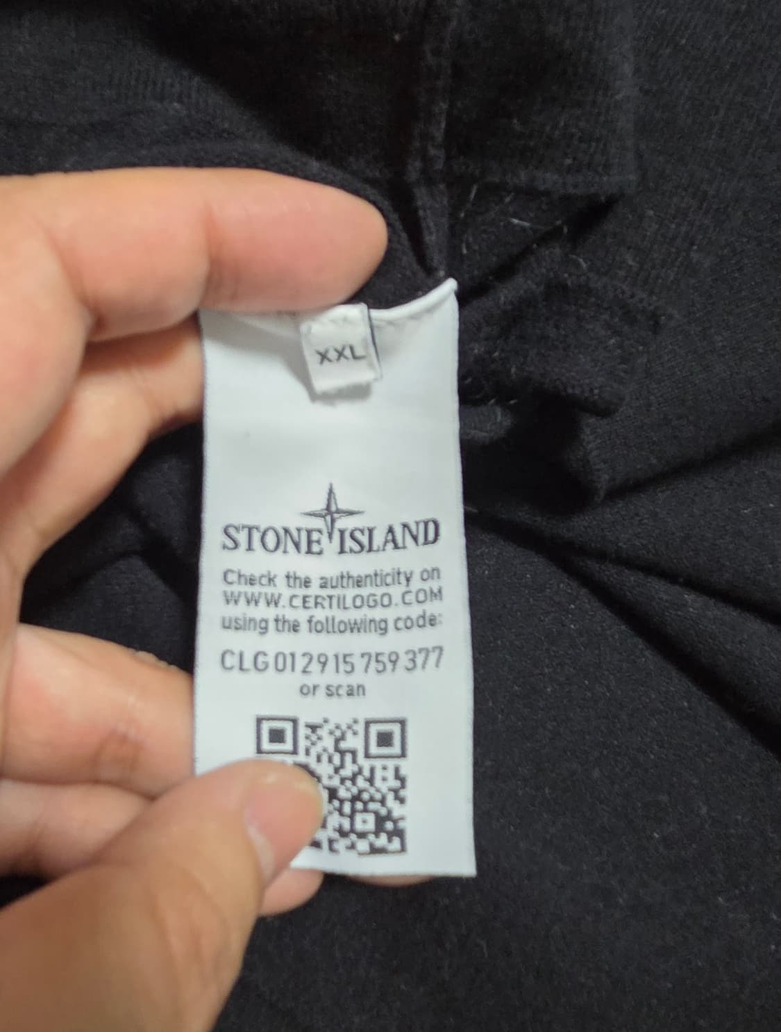 스톤아일랜드 와펜 패치 니트 상품이미지4