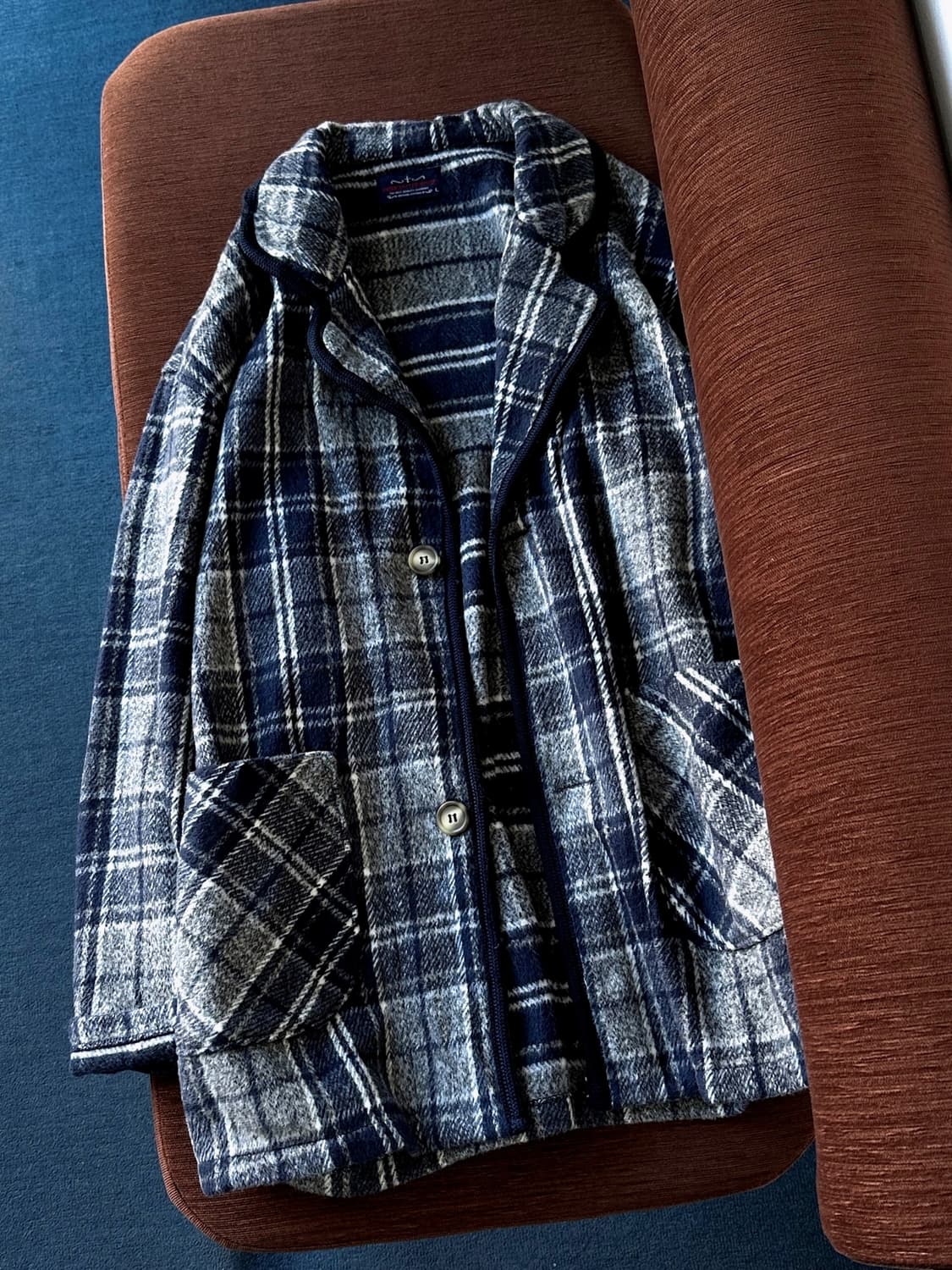 Brushed fabrci over  lounge jacket 상품이미지4