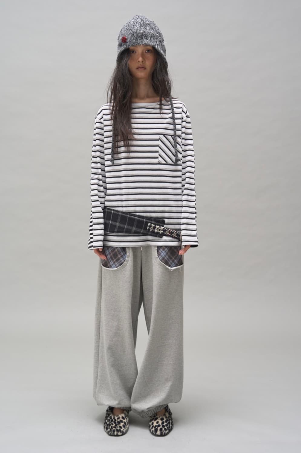솜속 롱슬리브 HEIDI STRIPE LONG SLEEVE_WHITE 상품이미지1
