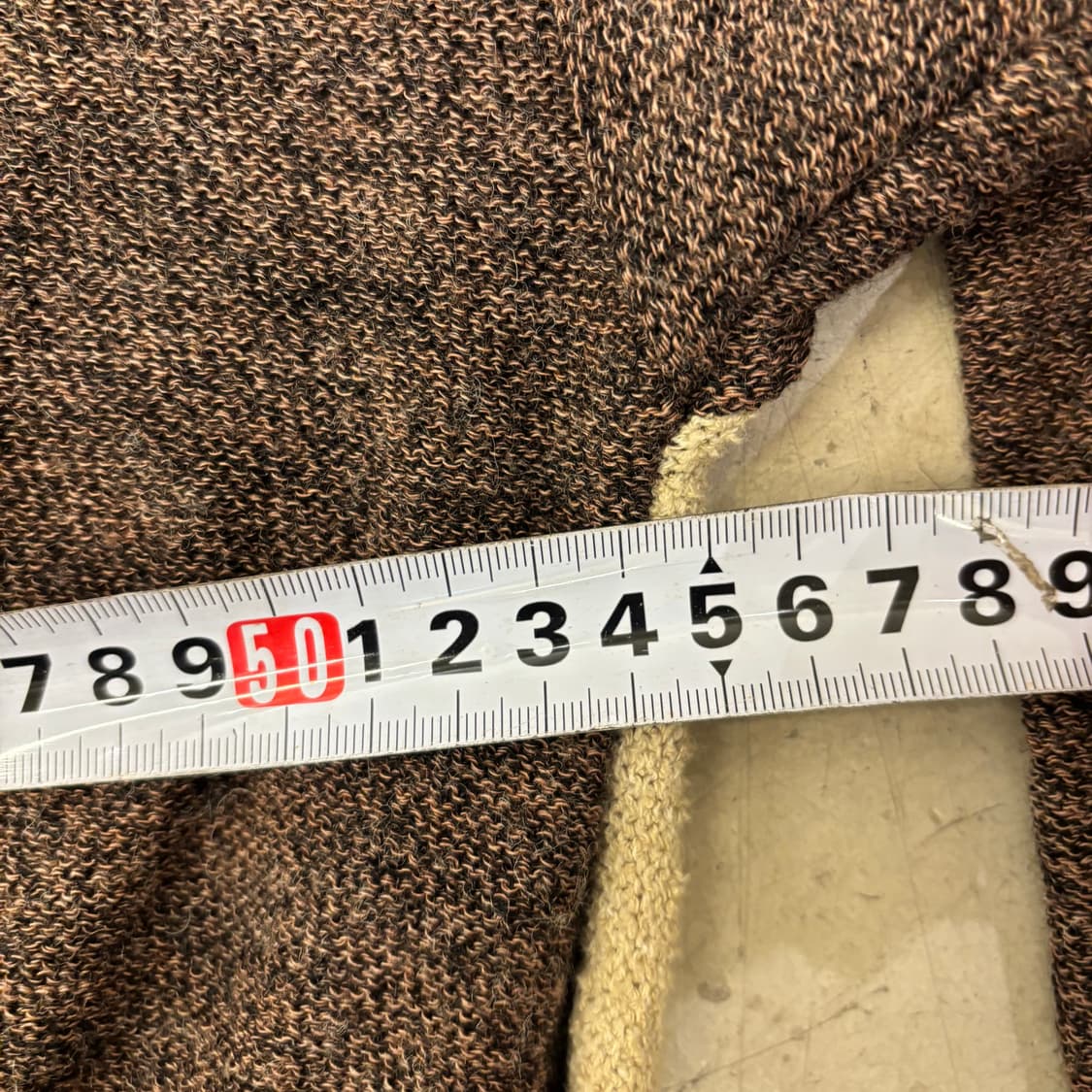 캐나다 빈티지 패턴 브라운 니트 상품이미지5