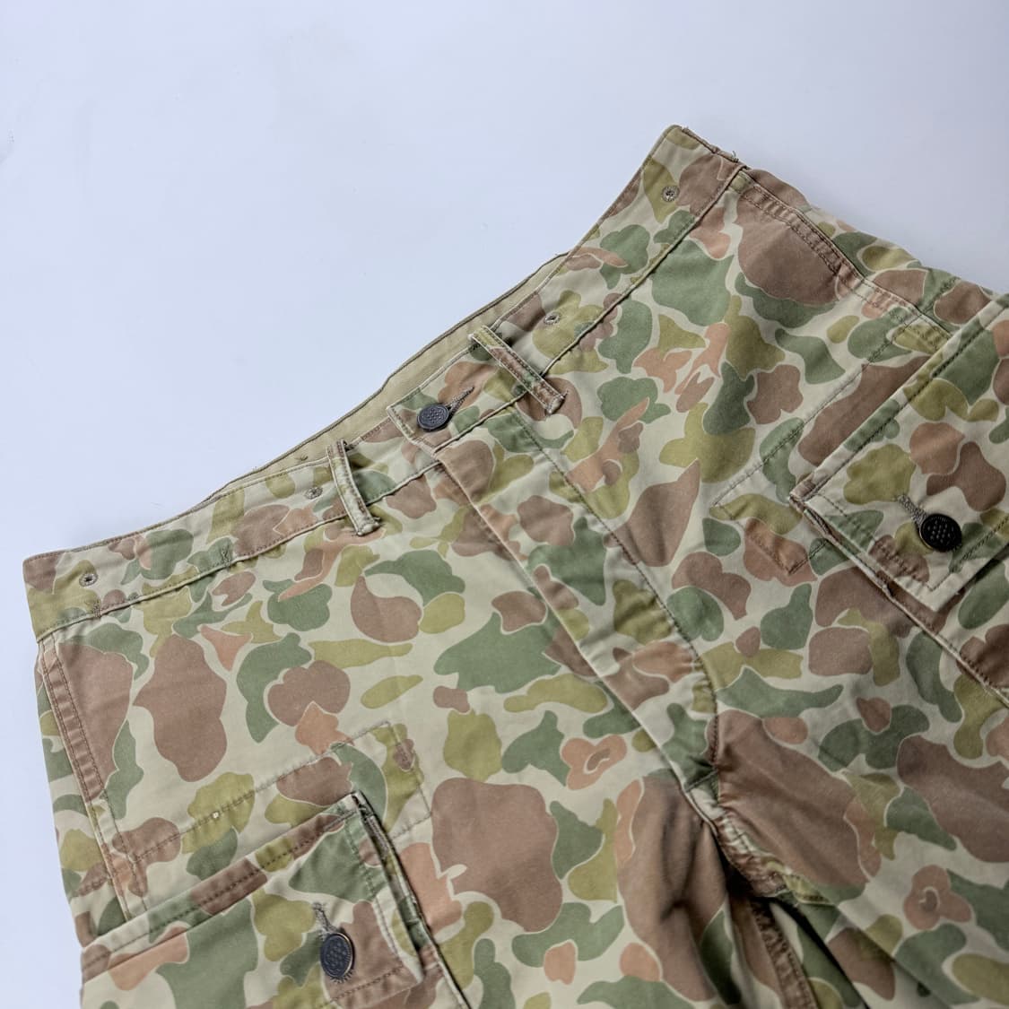 RRL 더블알엘 덕카모 코튼 하프팬츠 상품이미지2