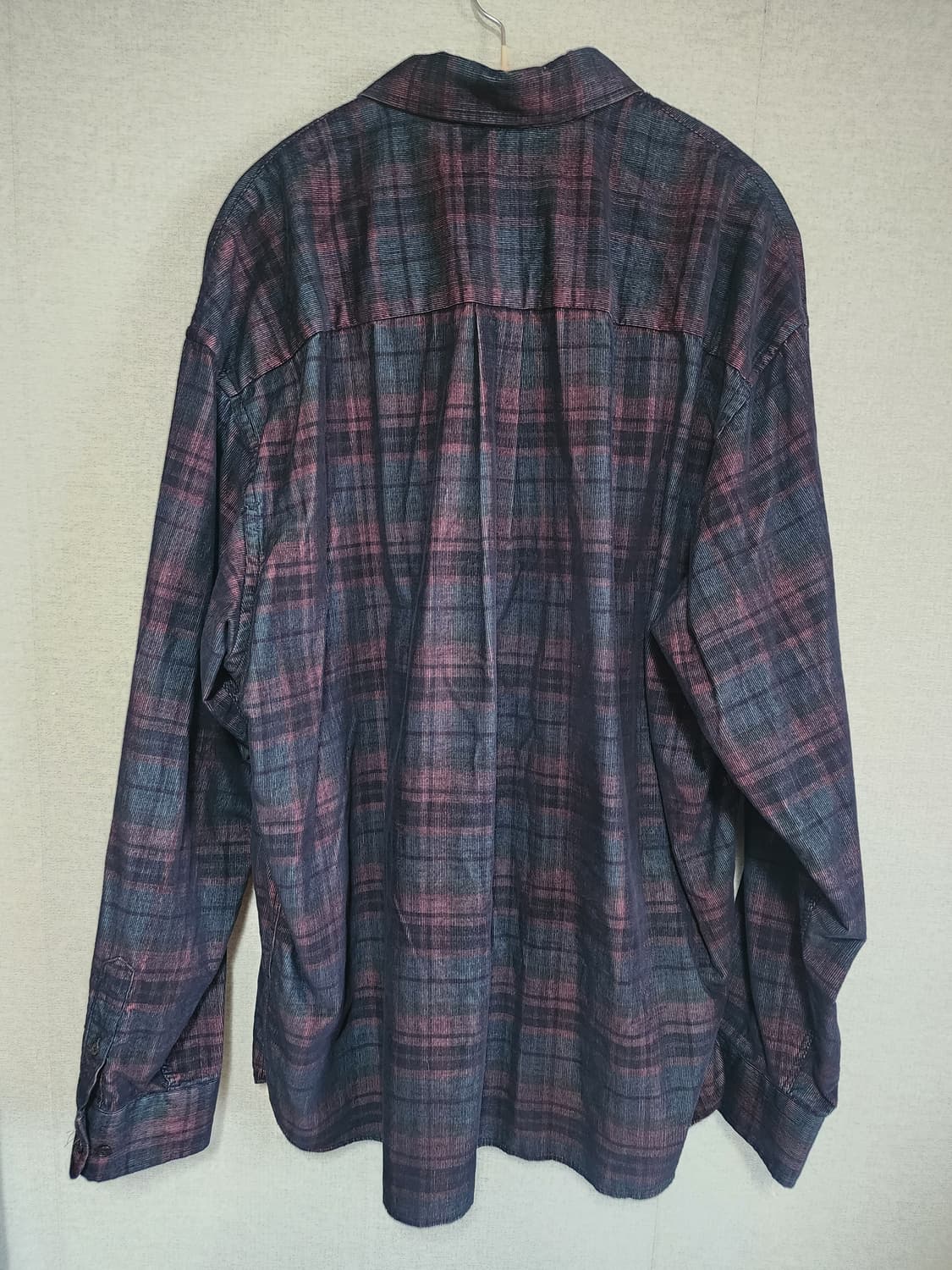 [3] 퍼렌 릴렉스드 코듀로이 셔츠 네이비 핑크 상품이미지2