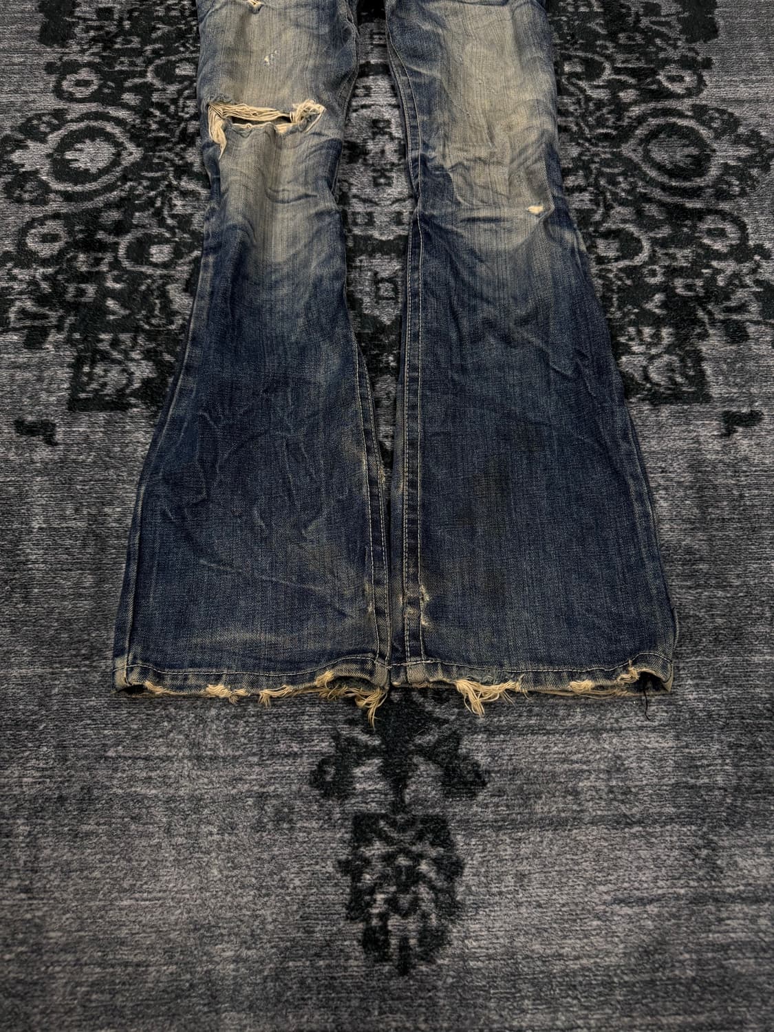 The cross jeans damaged washing boots cu 상품이미지5