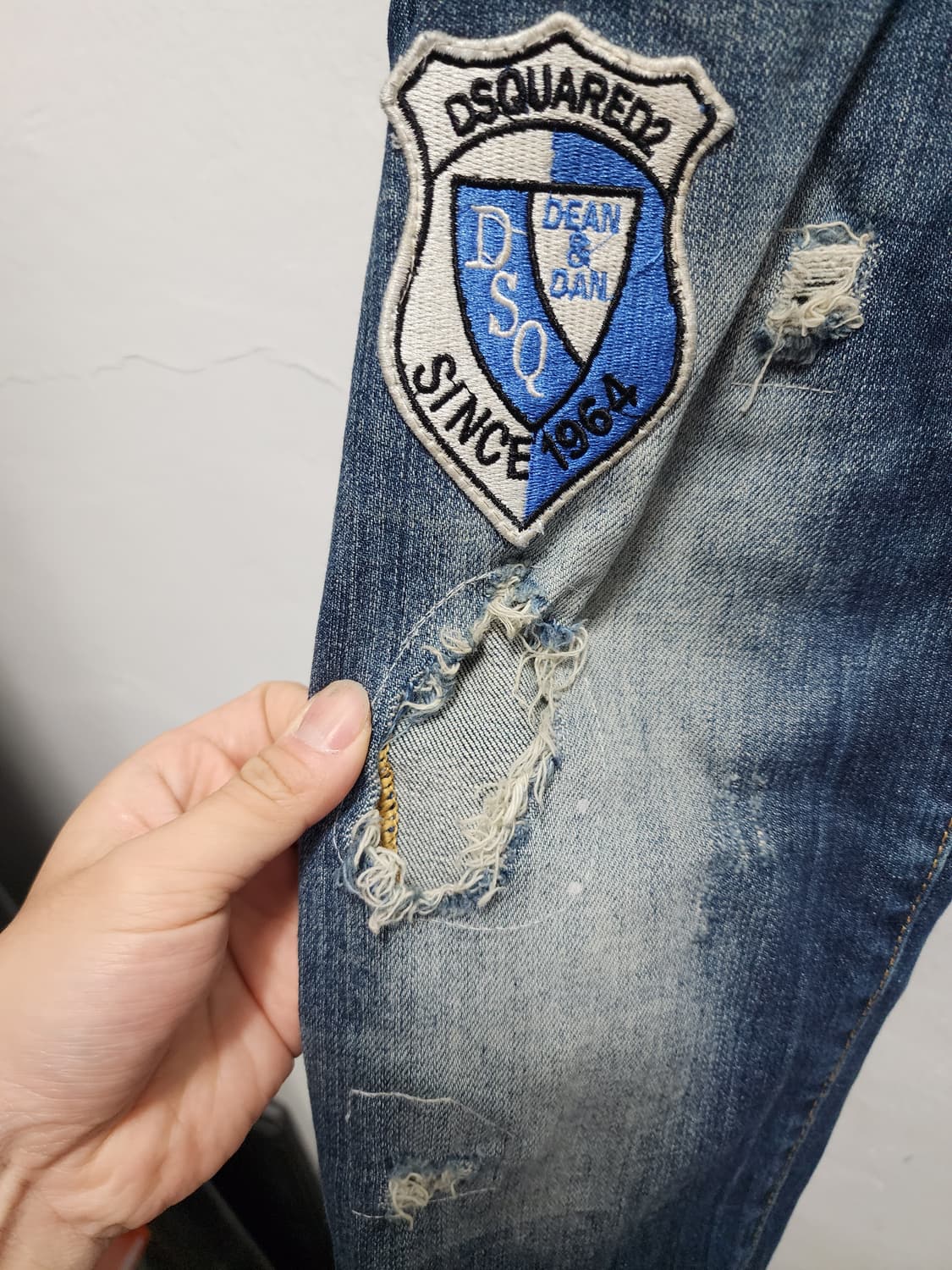 디스퀘어드2 패치 데님 청바지 상품이미지3