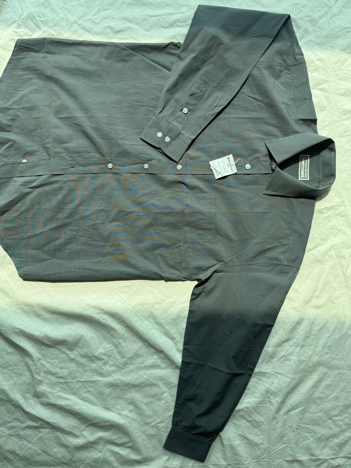 그레이 미니멀 셔츠 상품이미지3