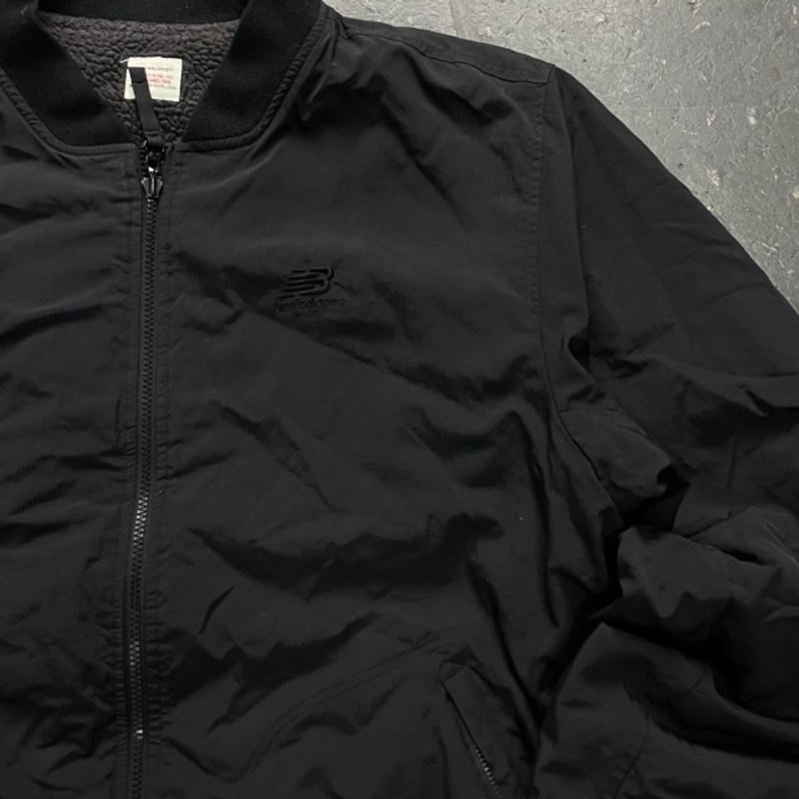 105 뉴발란스 보아털 블루종 자켓 상품이미지2