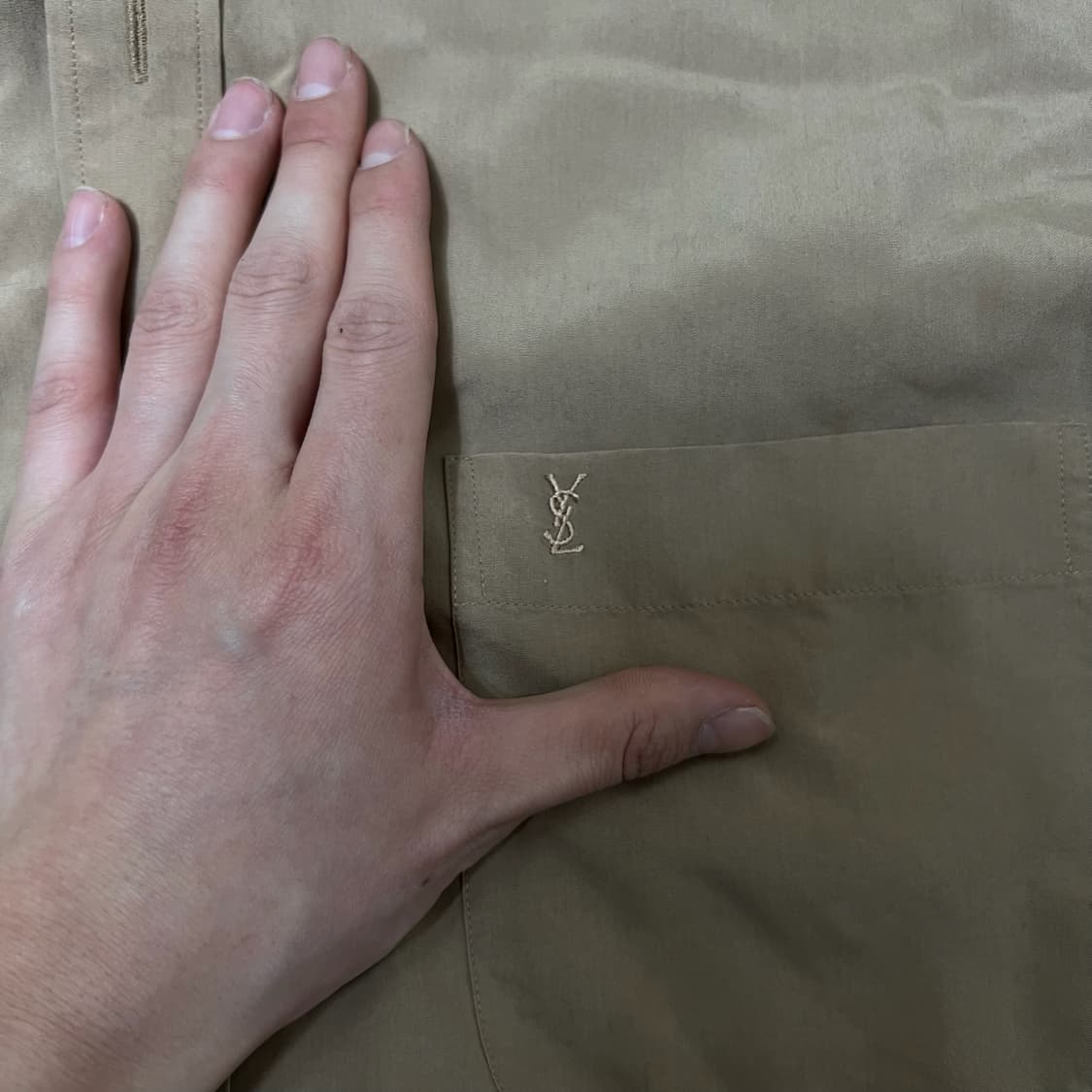 입생로랑 YSL 로고 셔츠 M/95  상품이미지3
