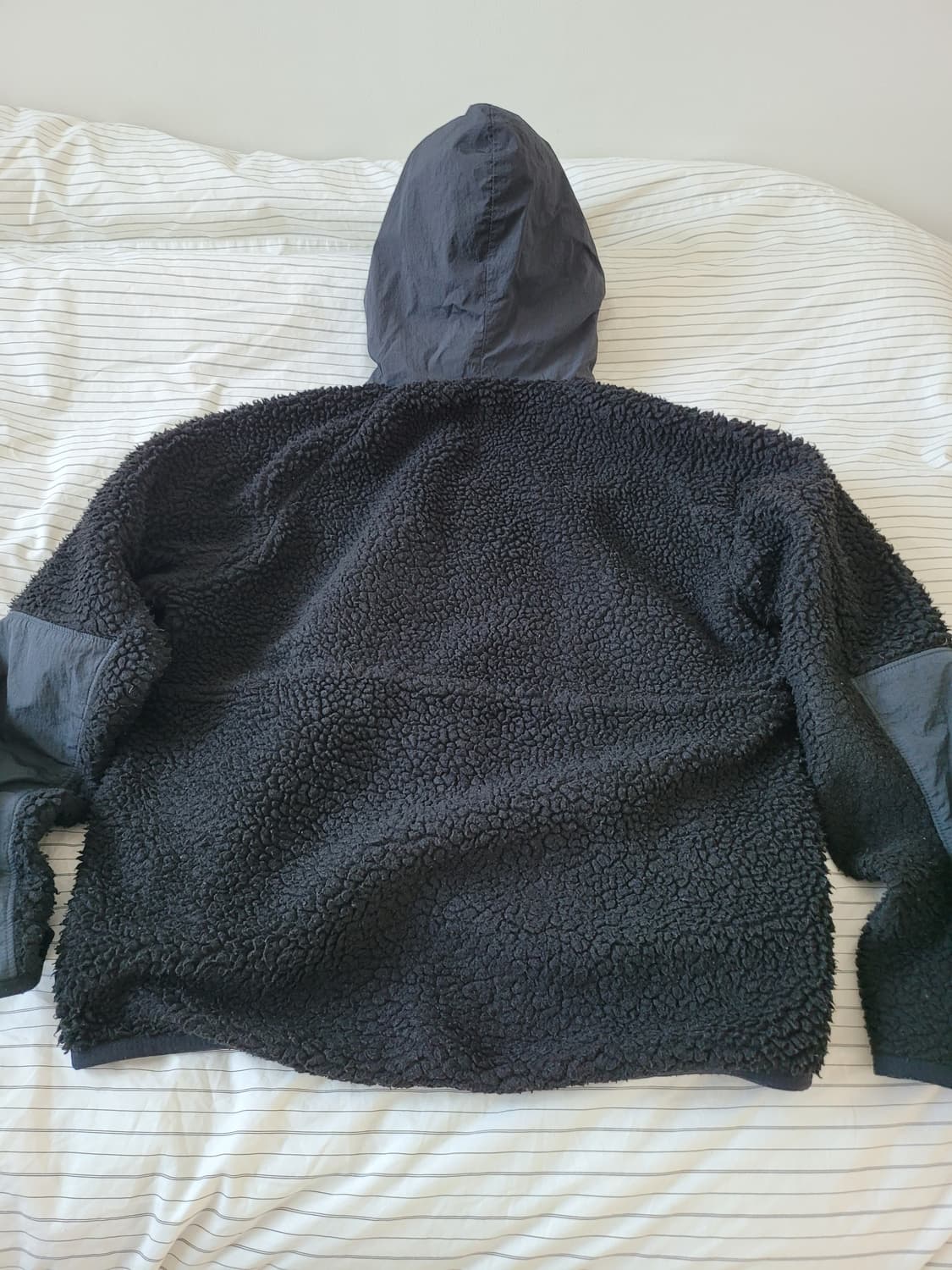 XL 나이키 헤리티지 쉐르파 후리스 아노락  상품이미지4