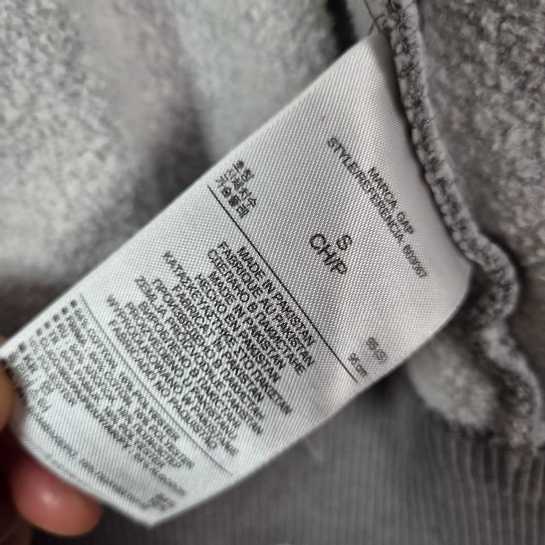 GAP 1969 빈티지 로고 후드 집업 S 상품이미지8