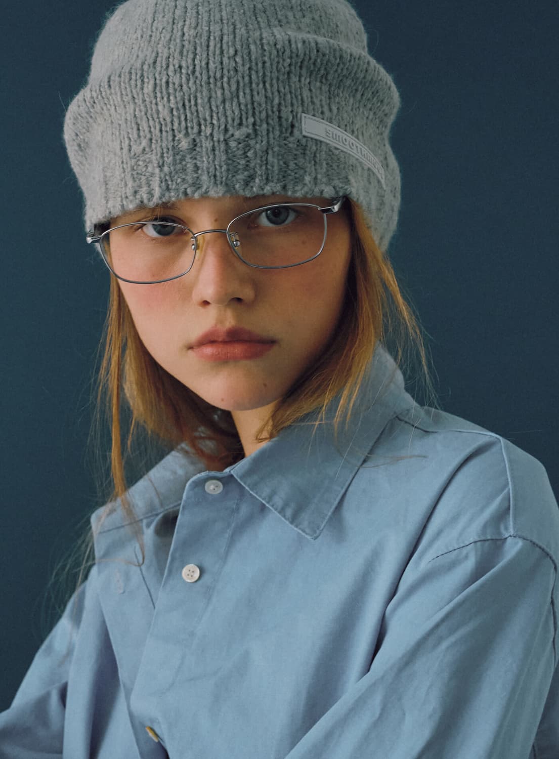 스무드무드 헤일리 안경 실버 상품이미지2