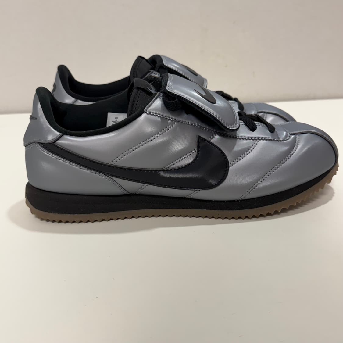 나이키 코르테즈 레더 메탈릭 쿨 그레이 블랙 270 상품이미지3