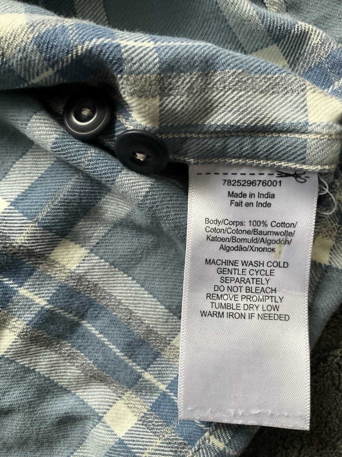 RRL 더블알엘 플래드 체크 워크 셔츠 상품이미지6