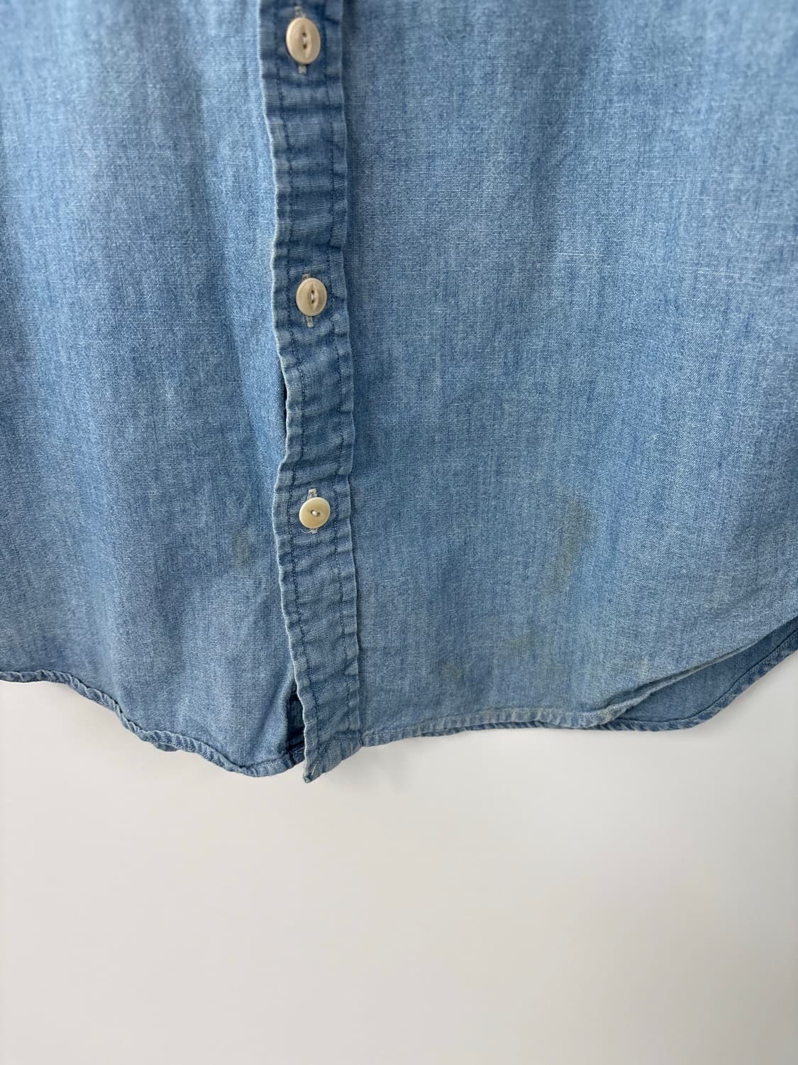 폴로 랄프로렌 데님 반팔 셔츠 상품이미지6