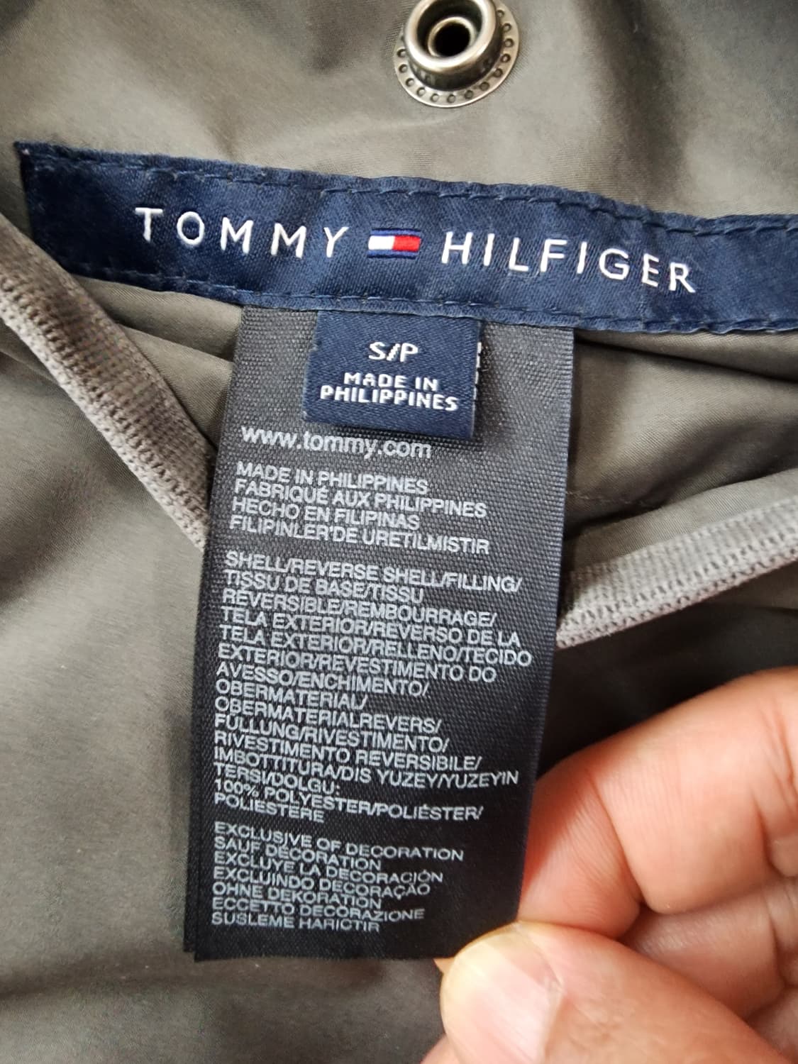 타미힐피거 리버시블 경량 패딩 팜 점퍼 (100~103) 양면 퀼팅 자켓 상품이미지5