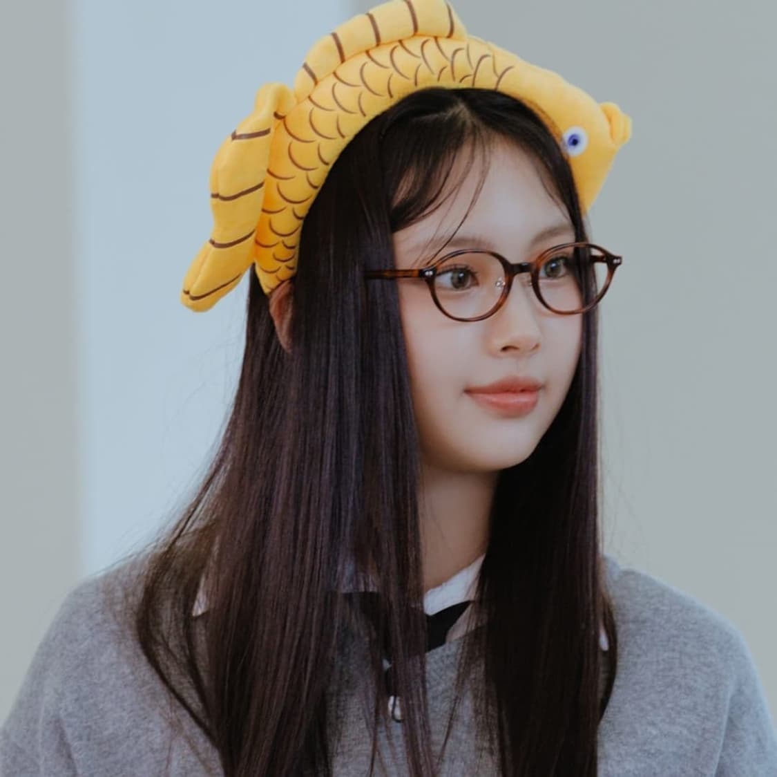 DPEW 리가드 오발 뿔테 안경 호피 선글라스 뉴진스 패션 갸루 상품이미지2