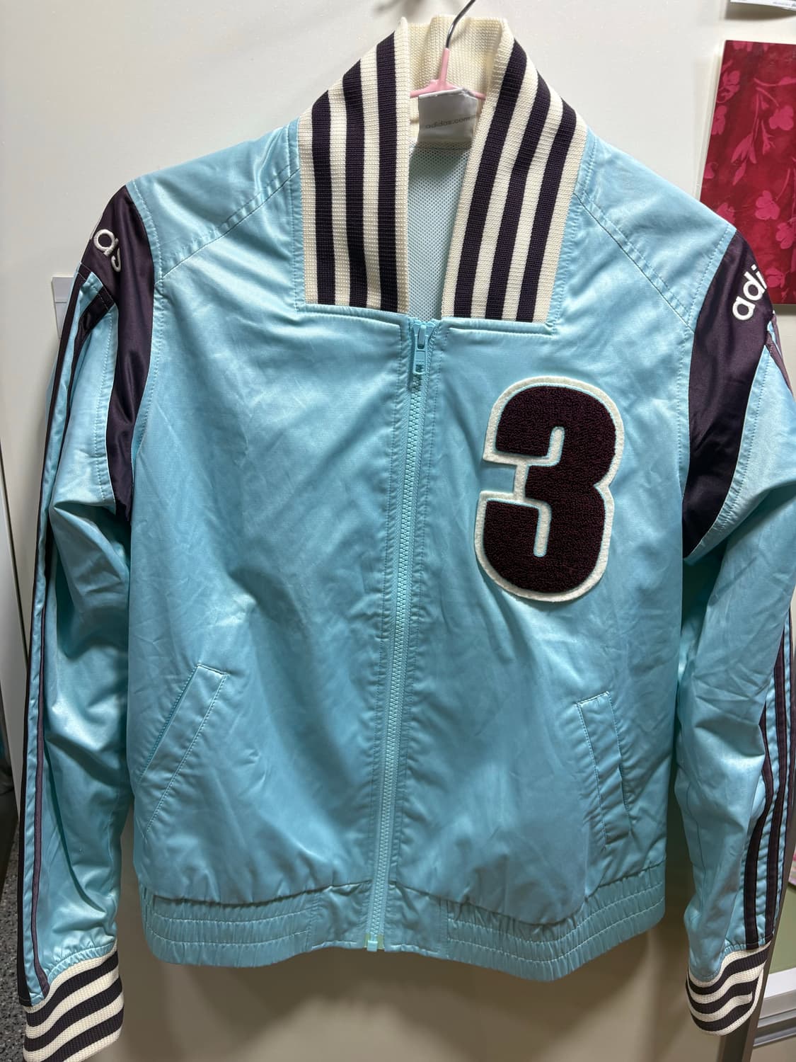 아디다스 민트 집업 자켓 바람막이 상품이미지3