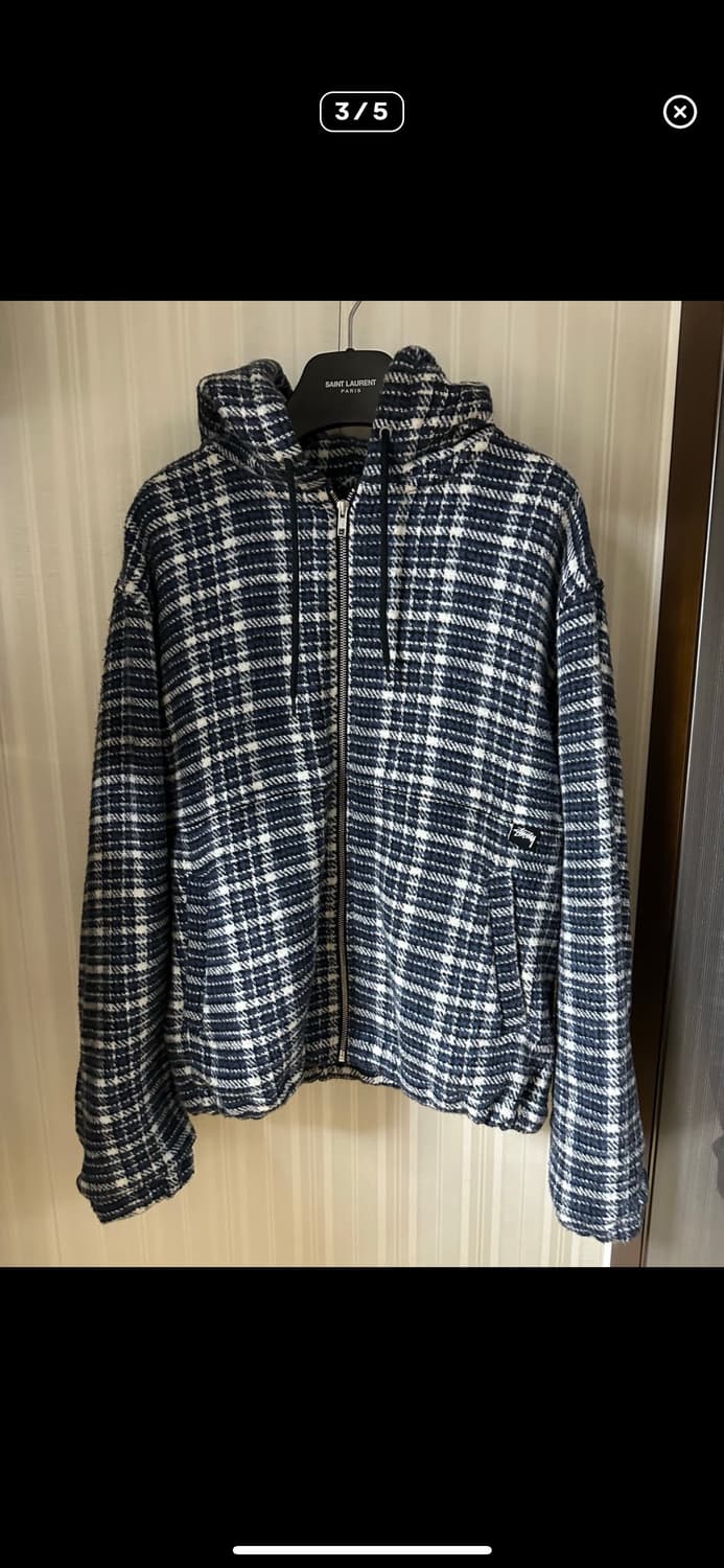 스투시 플란넬 플레이드 자켓 M 상품이미지4