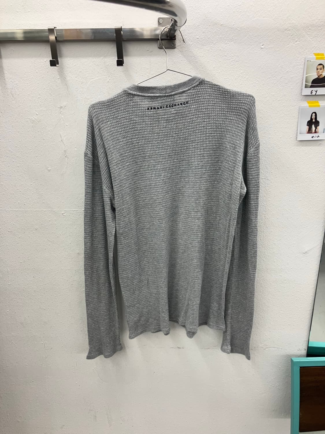 알마니 익스체인지 와플 롱슬리브  상품이미지3