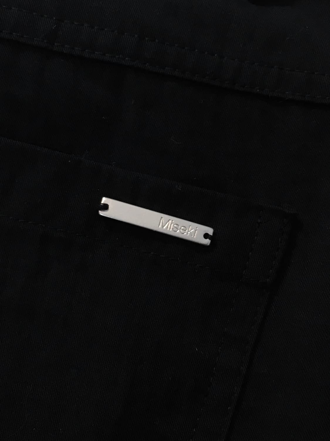 미세키서울 카고 부츠컷 팬츠 블랙 사이즈1 새상품 상품이미지6