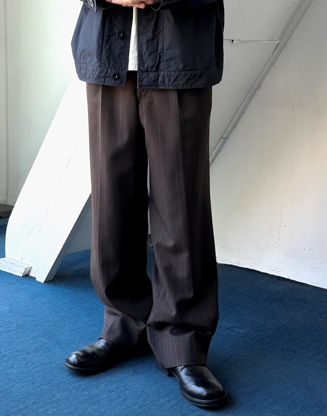 2 pleats wool patterned slacks 상품이미지9