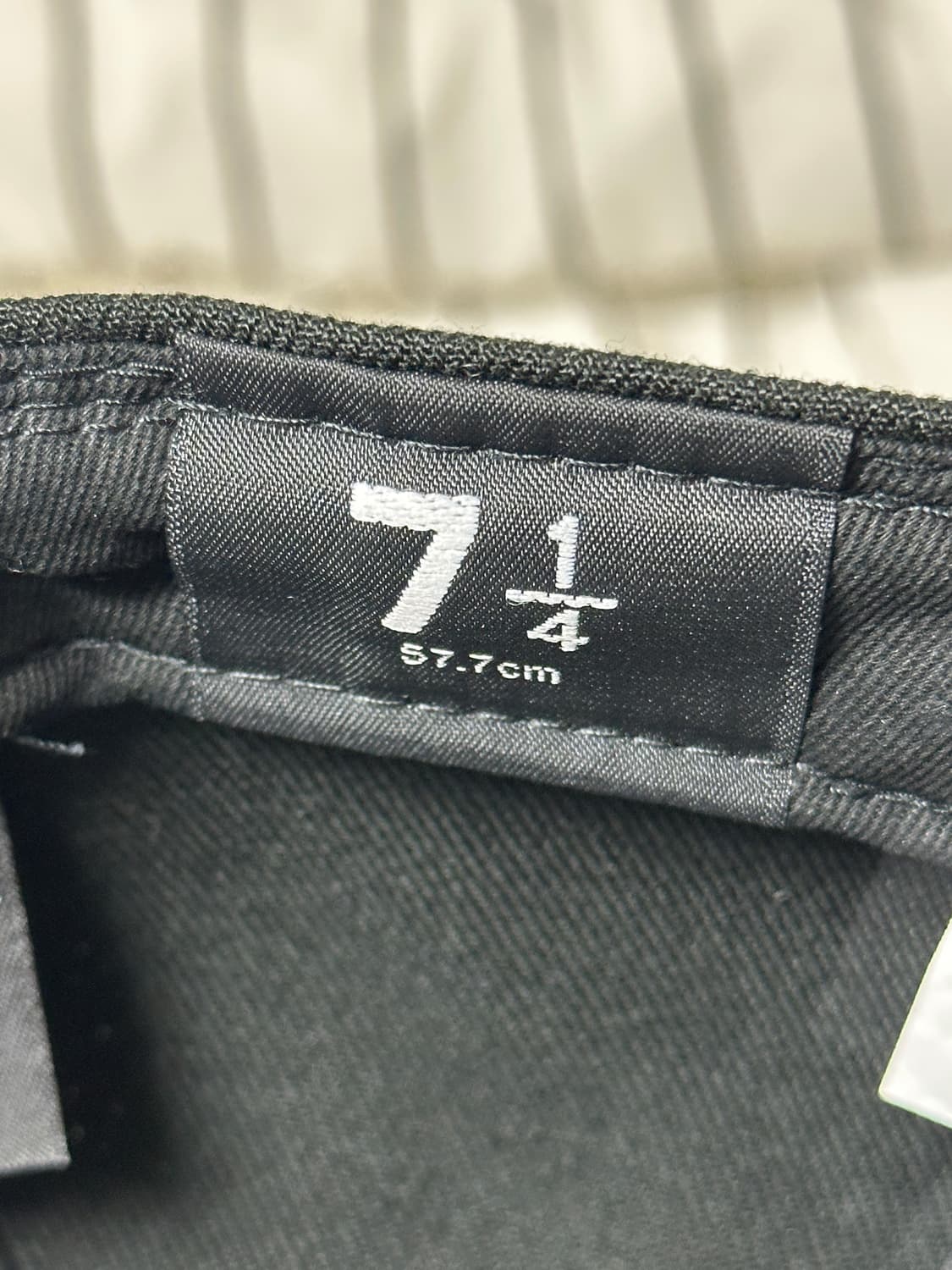 슈프림x뉴에라 스크류볼 S 로고 블랙(714/57.7cm) 상품이미지9