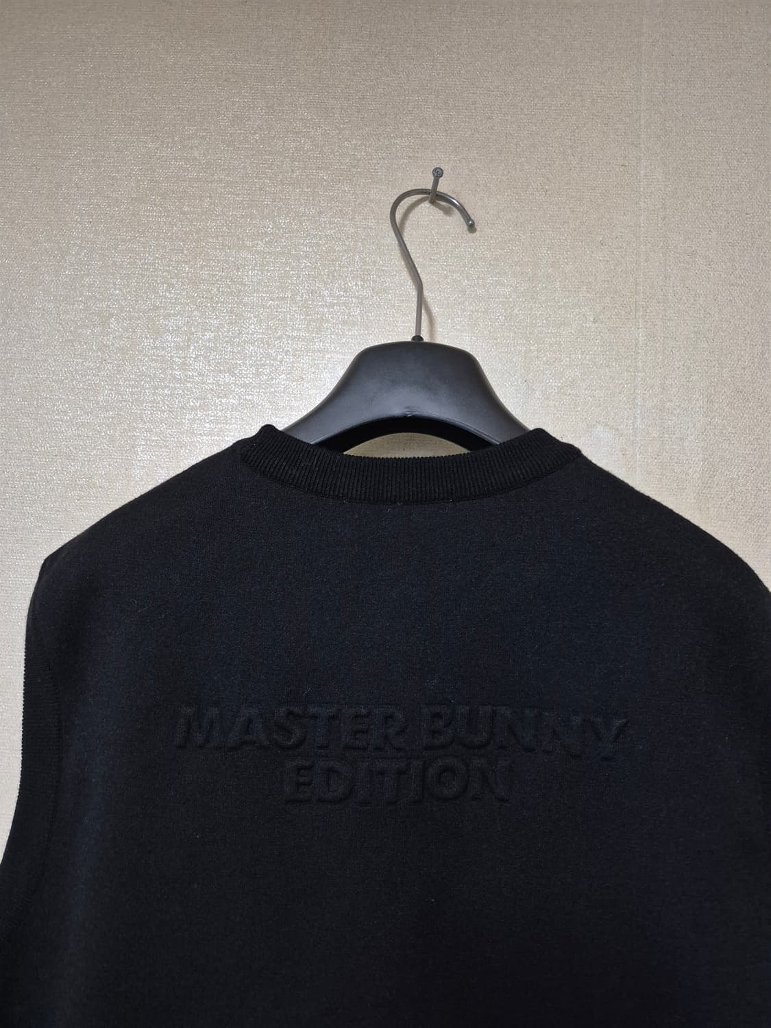 마스터바니 엠보로고 니트 베스트 상품이미지5