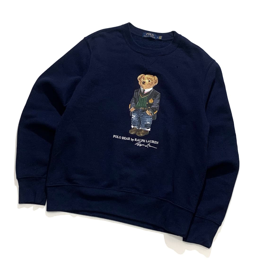 폴로 베어 네이비 맨투맨 상품이미지1