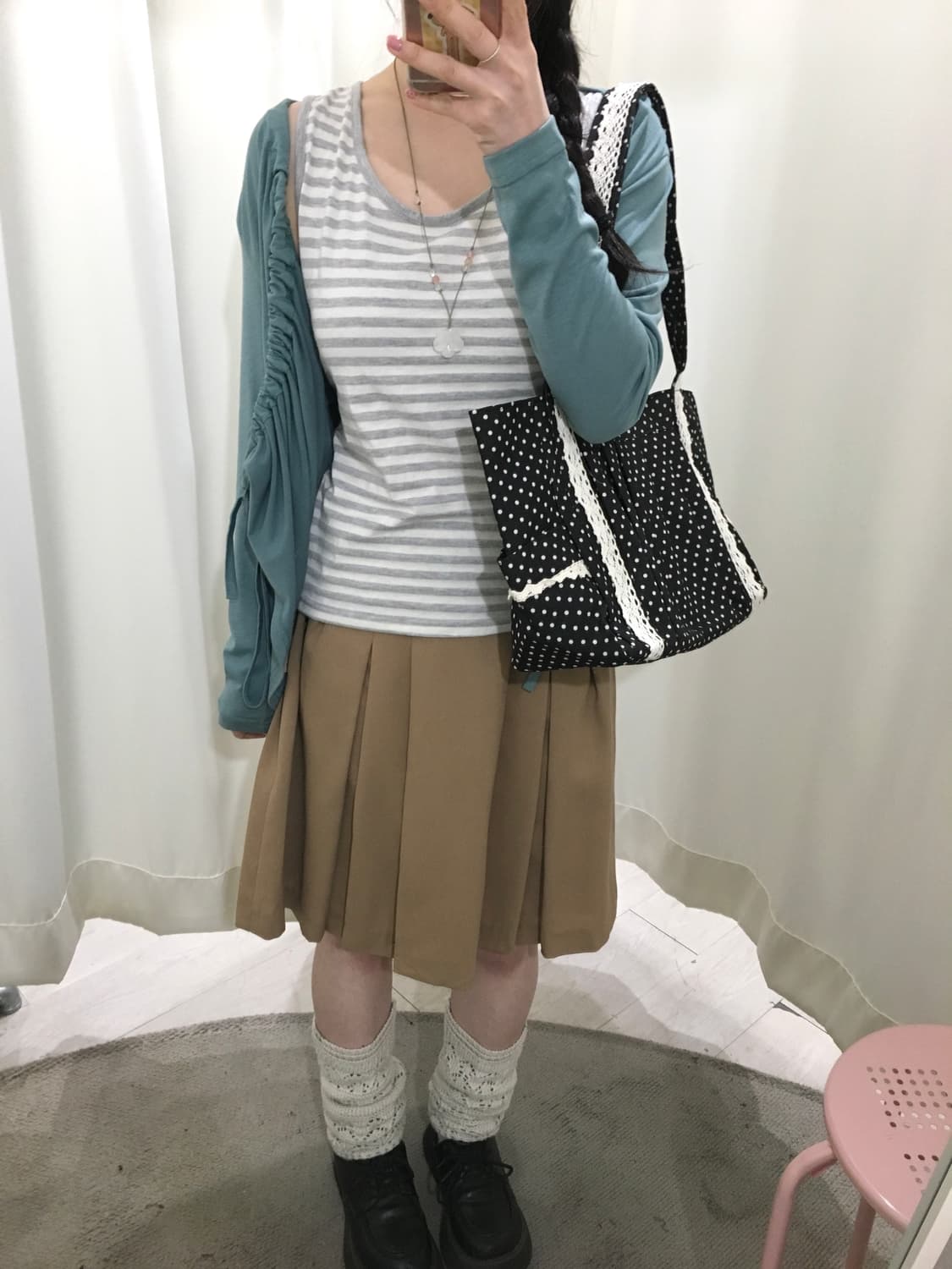 fortune cookies stripe sleeveless 상품이미지6