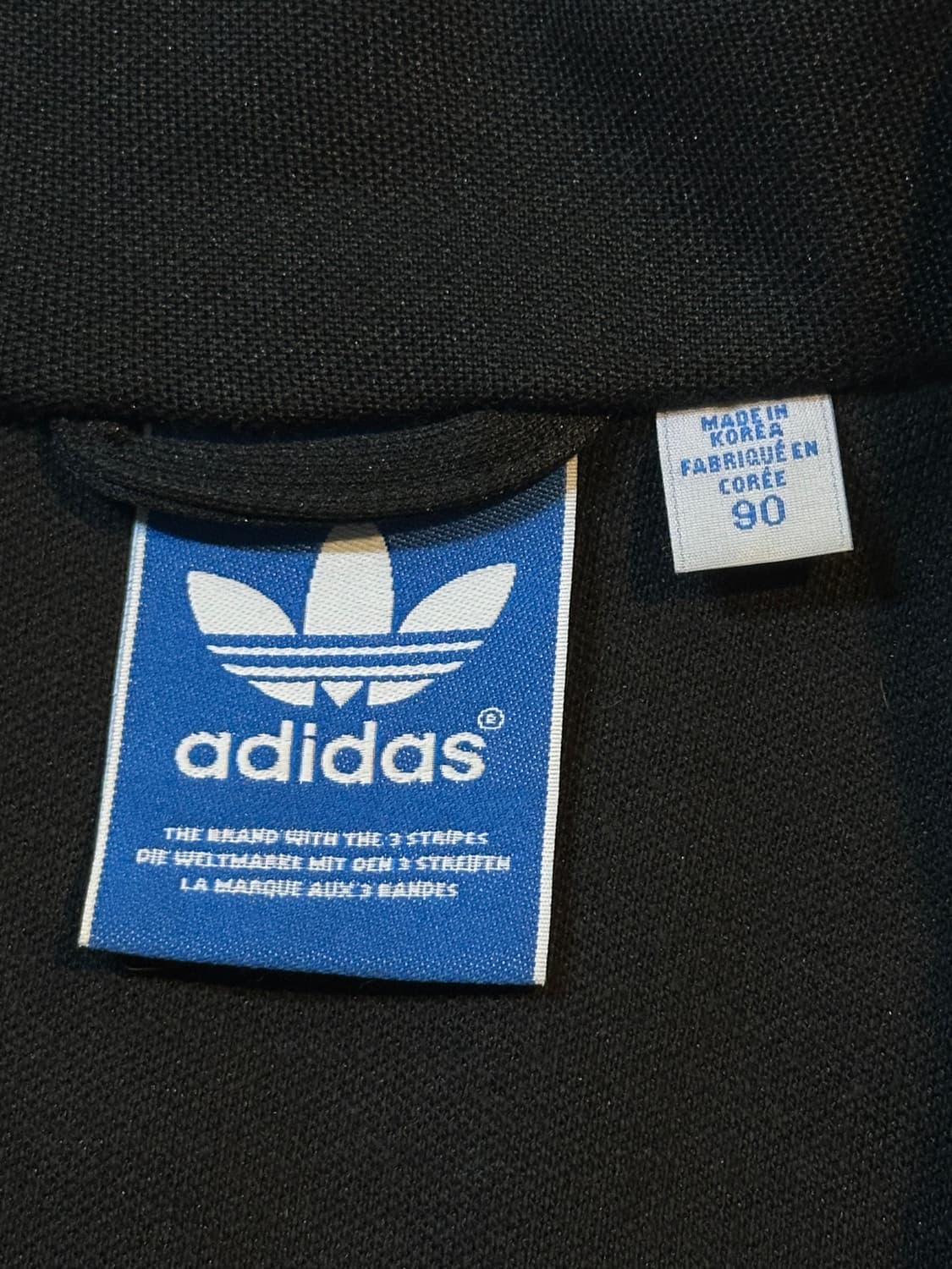 아디다스 ADIDAS 유로파 트랙탑 져지 블랙 상품이미지4