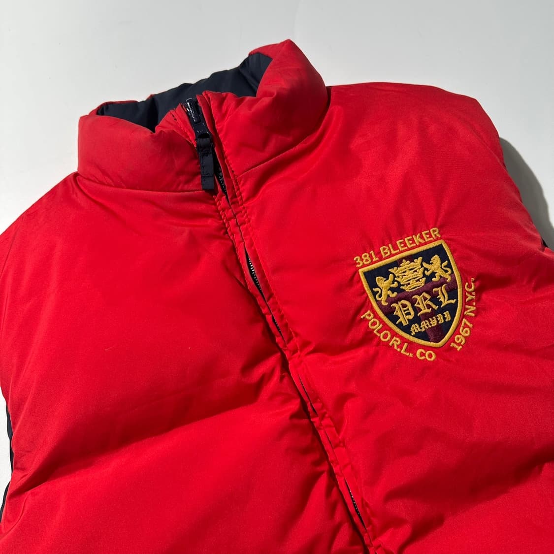 폴로 랄프로렌 리버시블 크레스트 와펜 다운 패딩 베스트 상품이미지8