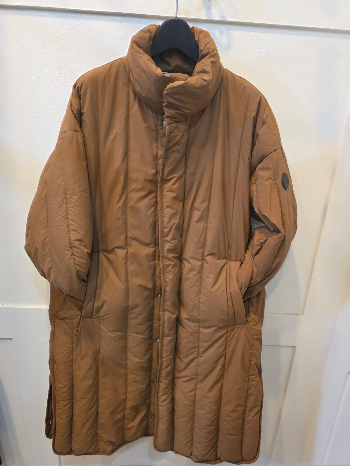 코오롱스포츠 브라운 패딩 코트 상품이미지9