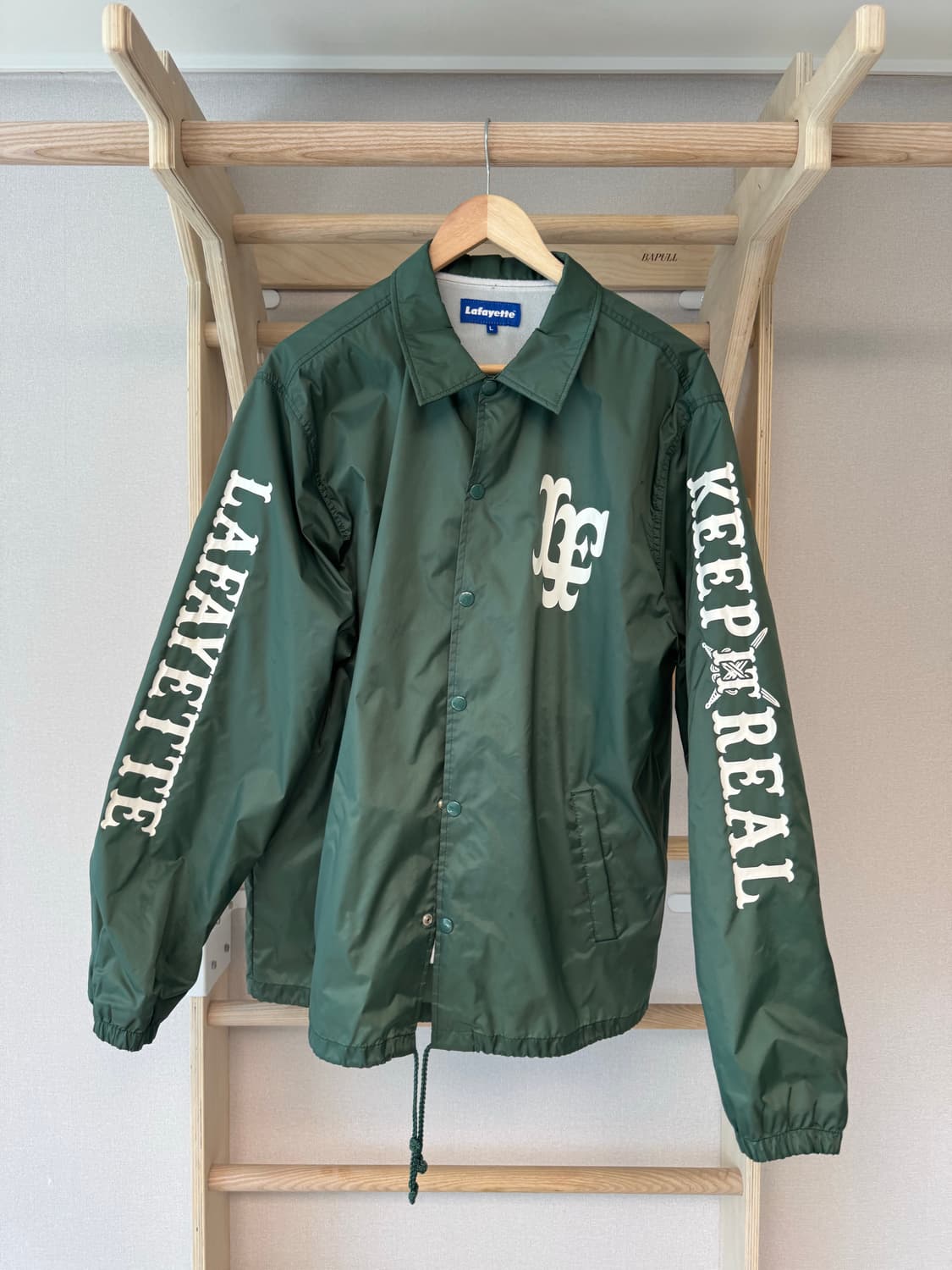 105 라파예트 코치 자켓 그린 착샷 상품이미지1