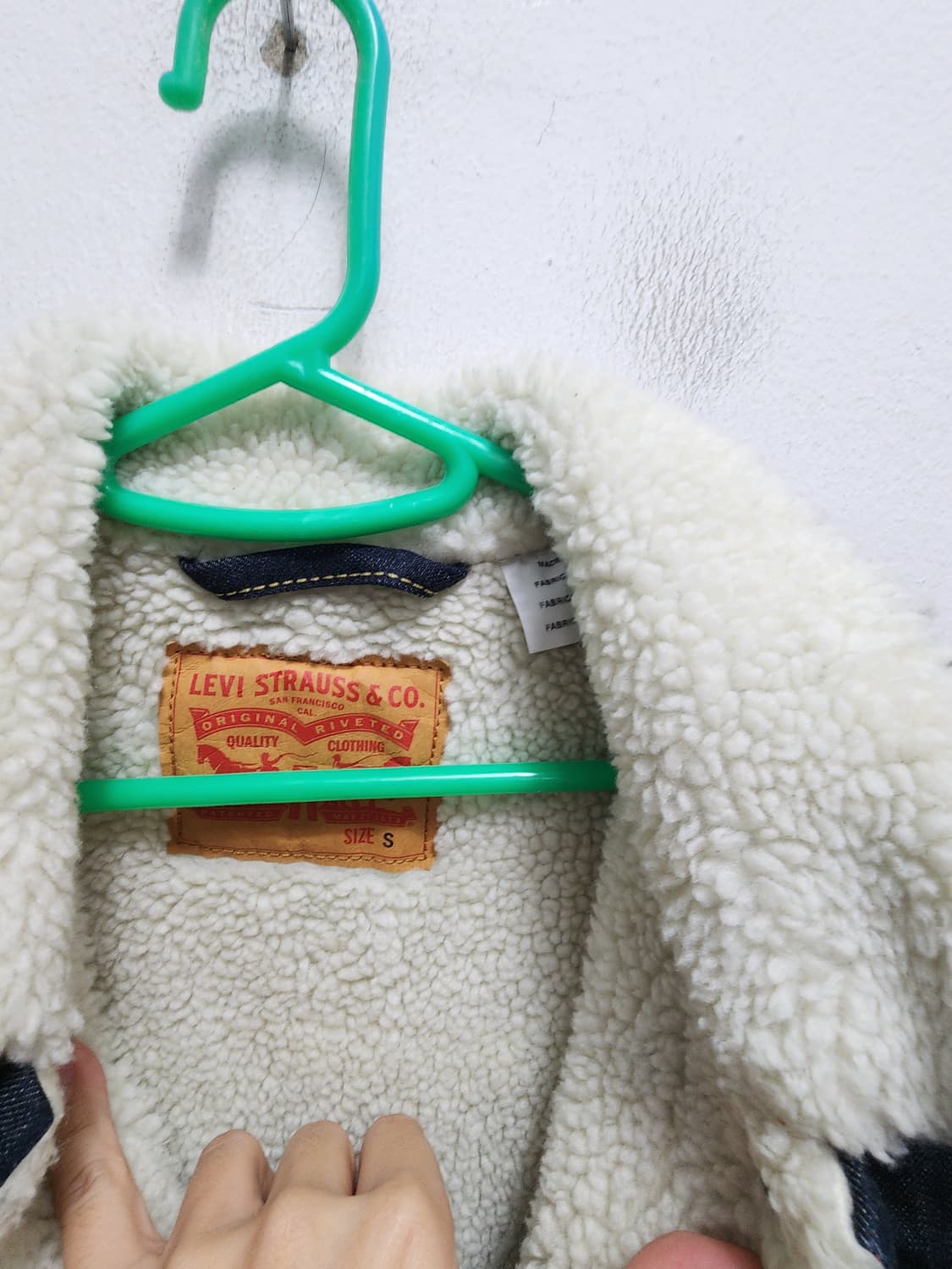 리바이스 진청 쉐르파 트러커 자켓 상품이미지5