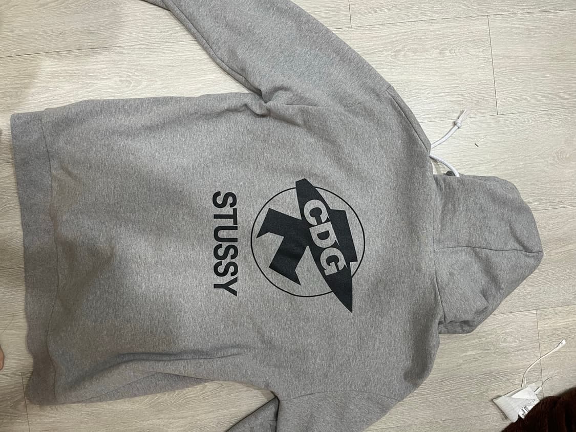 스투시xCDG 후드 xl 상품이미지4