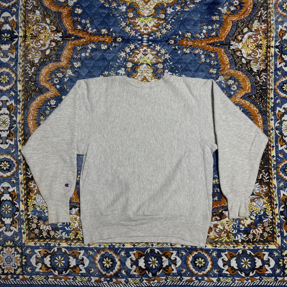 빈티지 8-90s 챔피온 리버스위브 그레이 스웻셔츠 상품이미지2