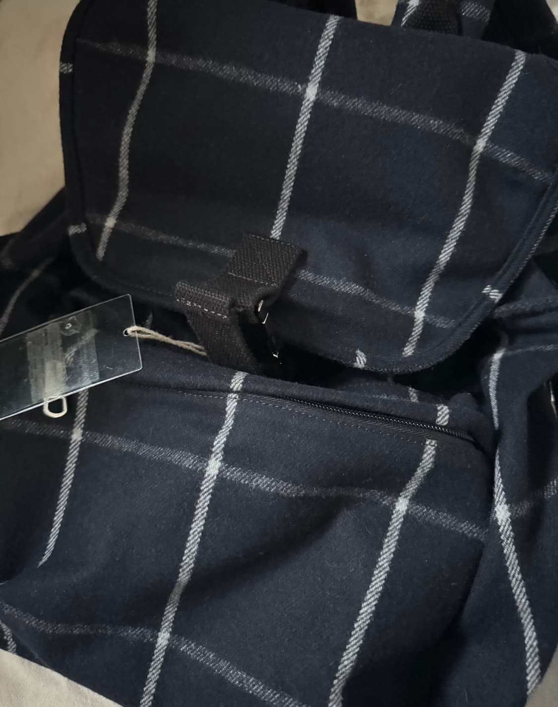 A.P.C. Apc check backpack 체크 백팩 상품이미지1