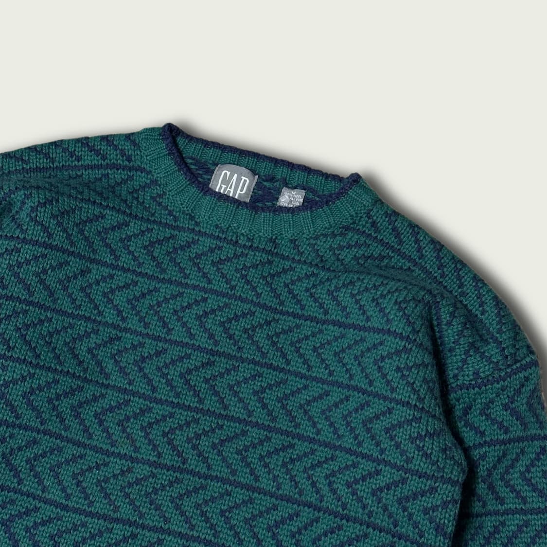 Old Gap 울 패턴 니트 상품이미지1