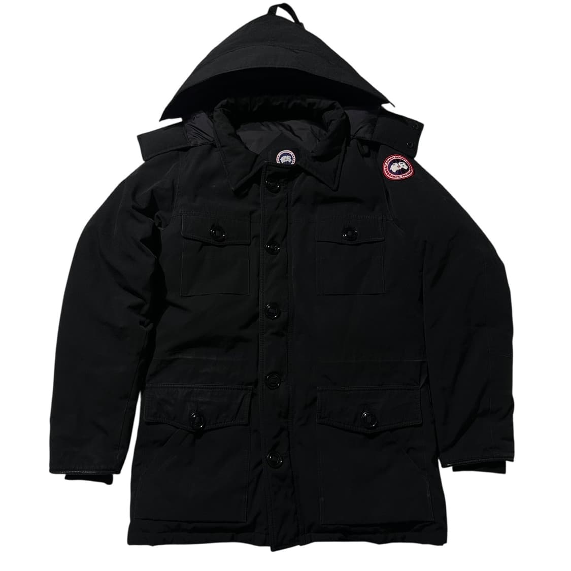 (매장판) 캐나다구스 밴프 다운 패딩 파카 블랙 상품이미지1