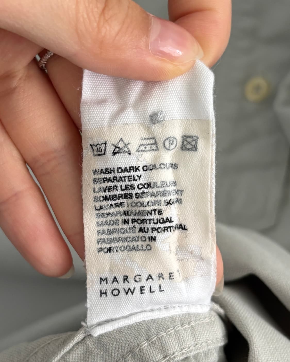 Margaret Howell 마가렛호웰 헨리넥 셔츠 상품이미지7