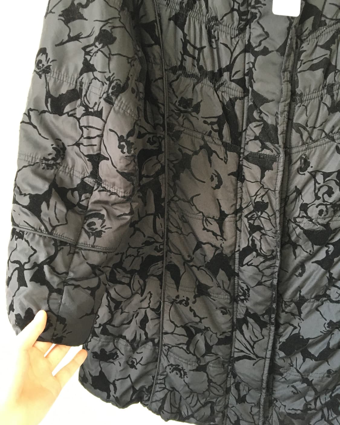 Pattern point high neck jacket 상품이미지5