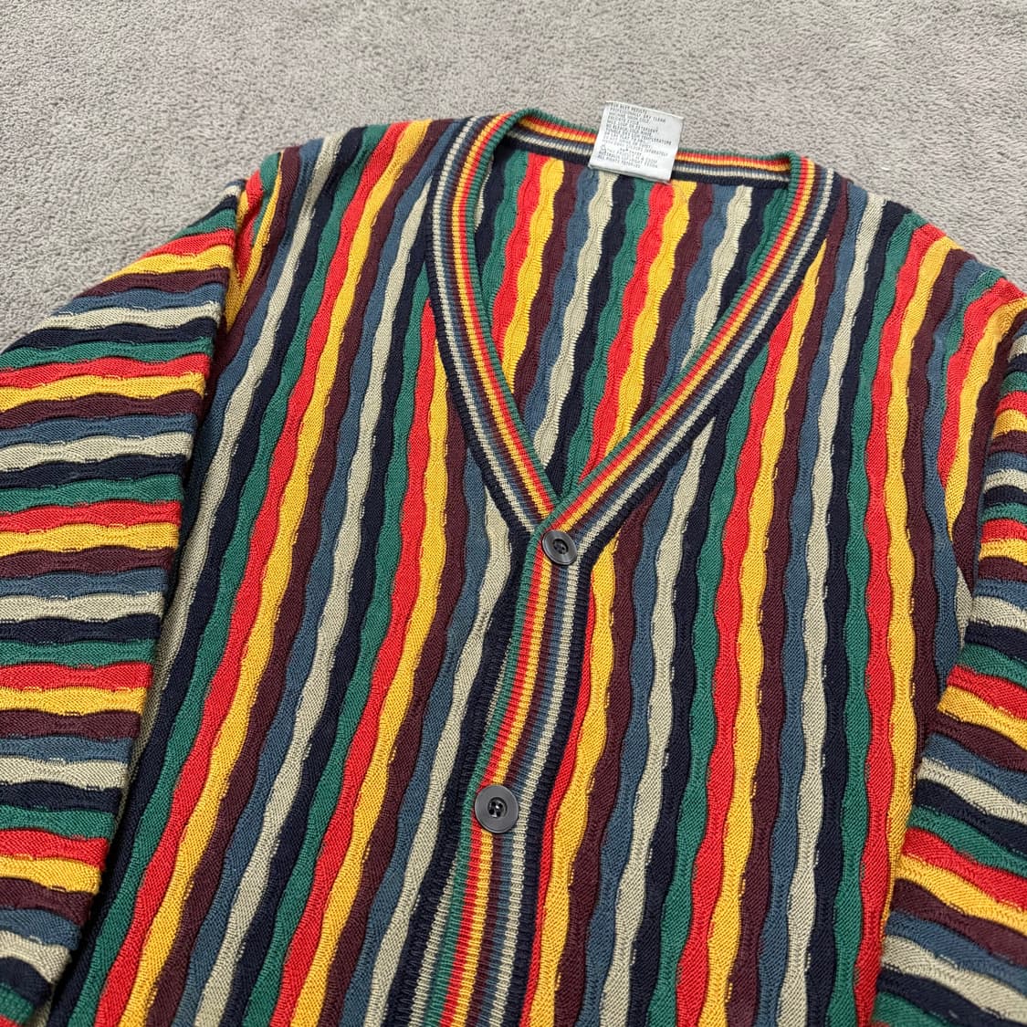 [ 정품/XL ] 쿠지 빈티지 케이블 니트 가디건 상품이미지1