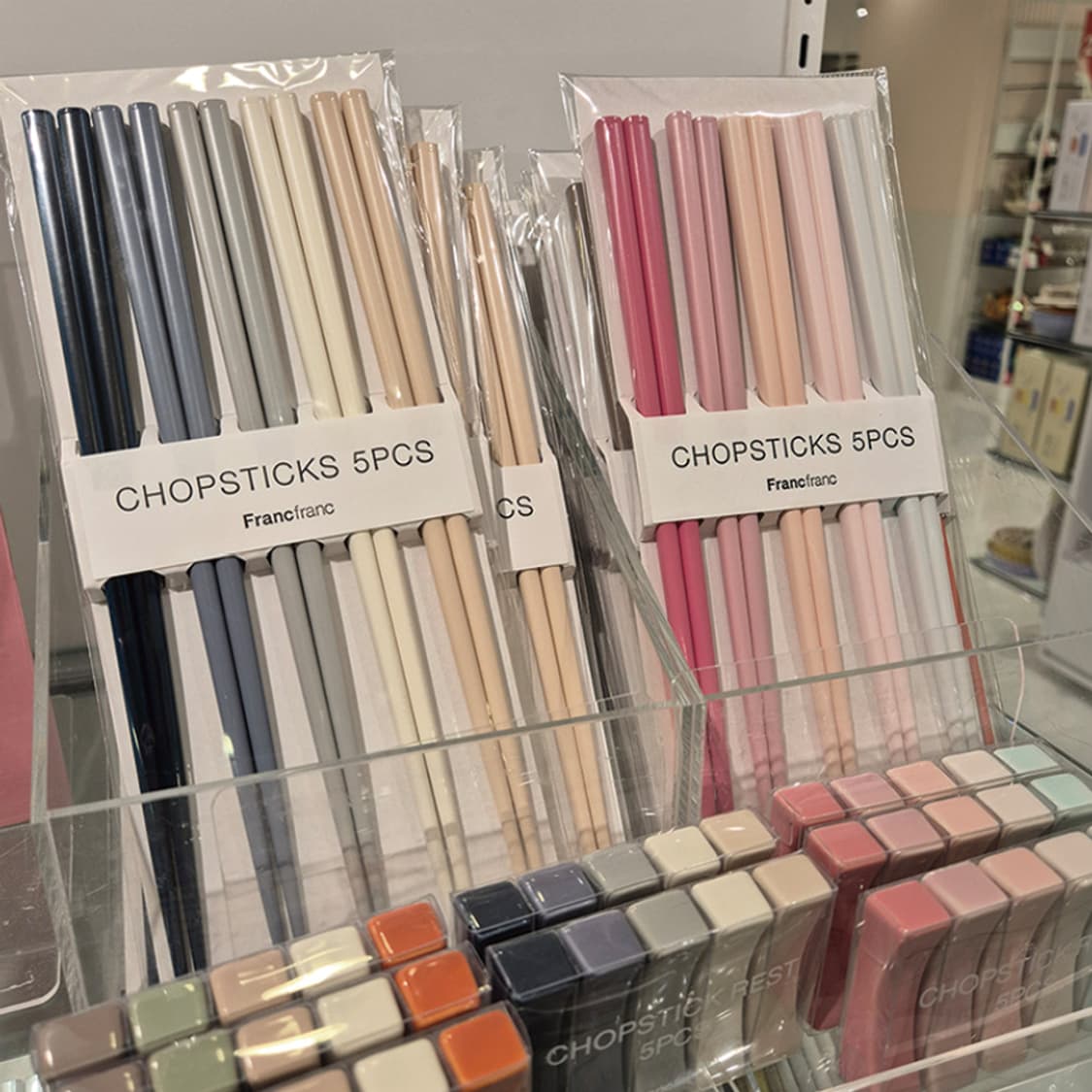 프랑프랑 컬러풀 젓가락 세트 - 3color 상품이미지1