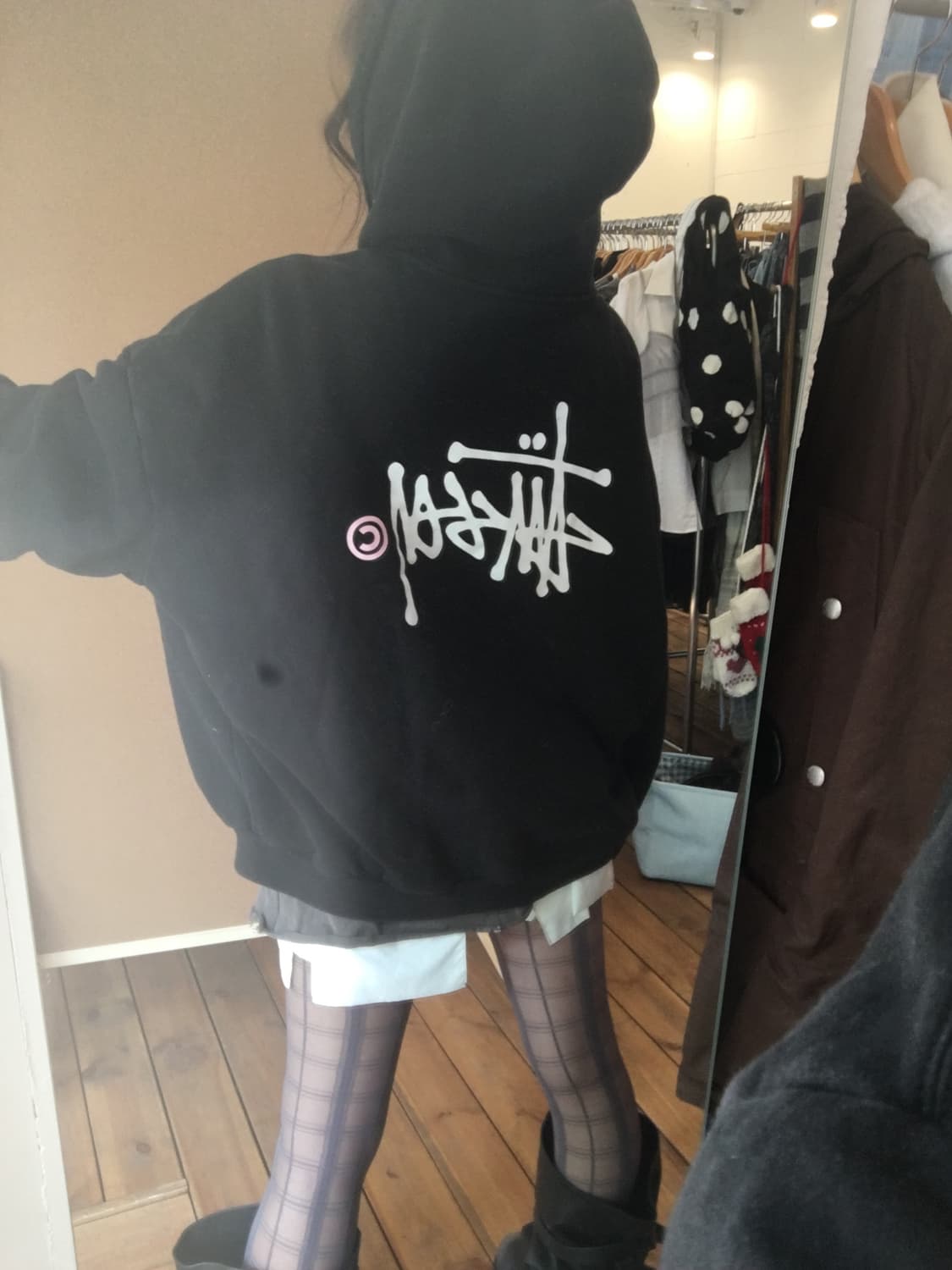 스투시 베이직 후드집업 상품이미지5