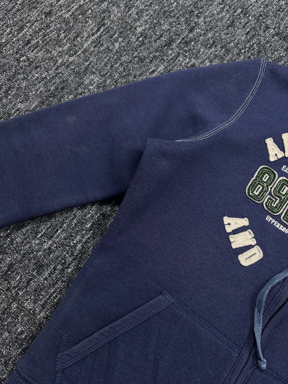 아베크롬비 네이비 후드집업 상품이미지5