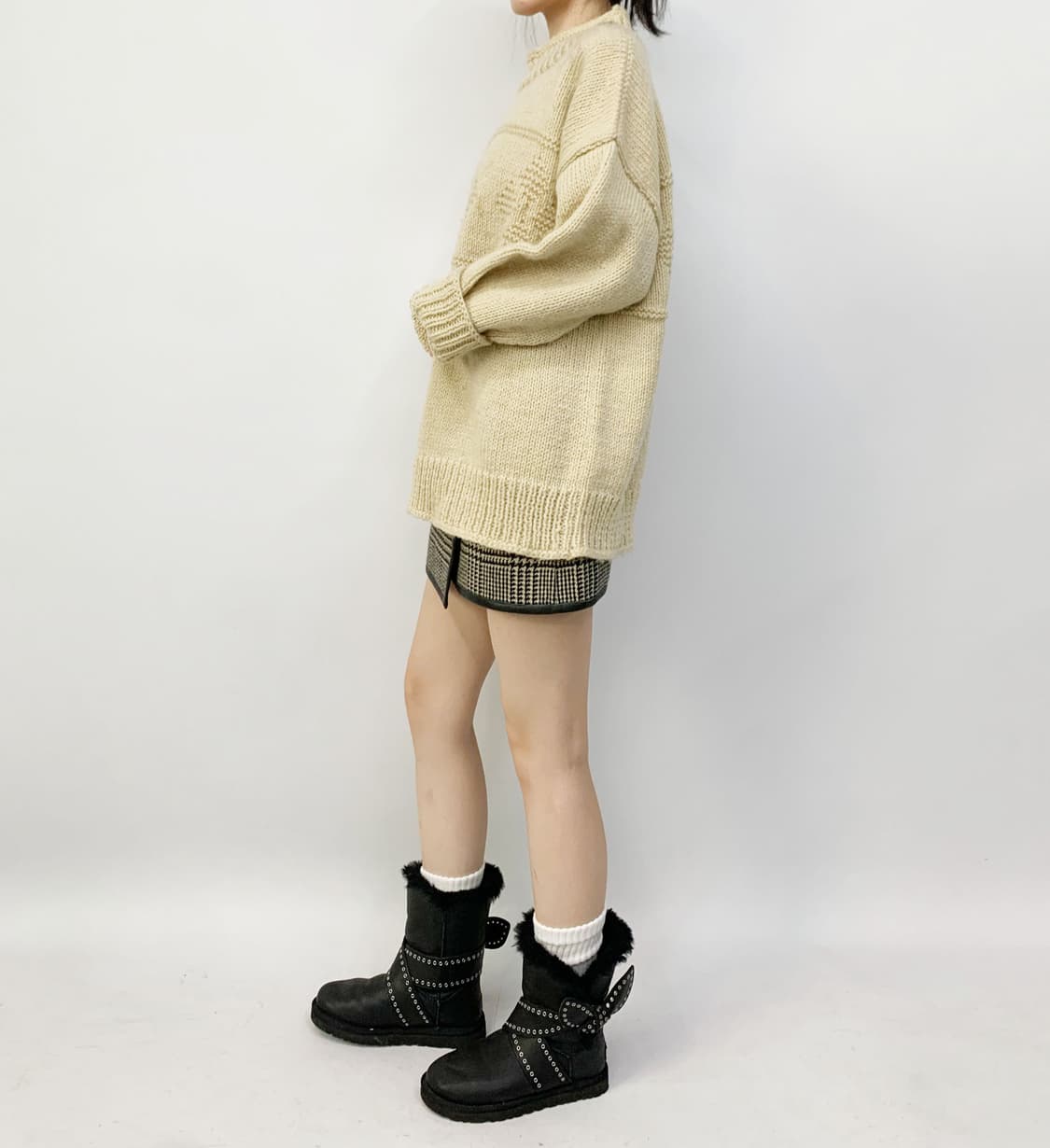 빈티지 핸드메이드 니트 상품이미지2