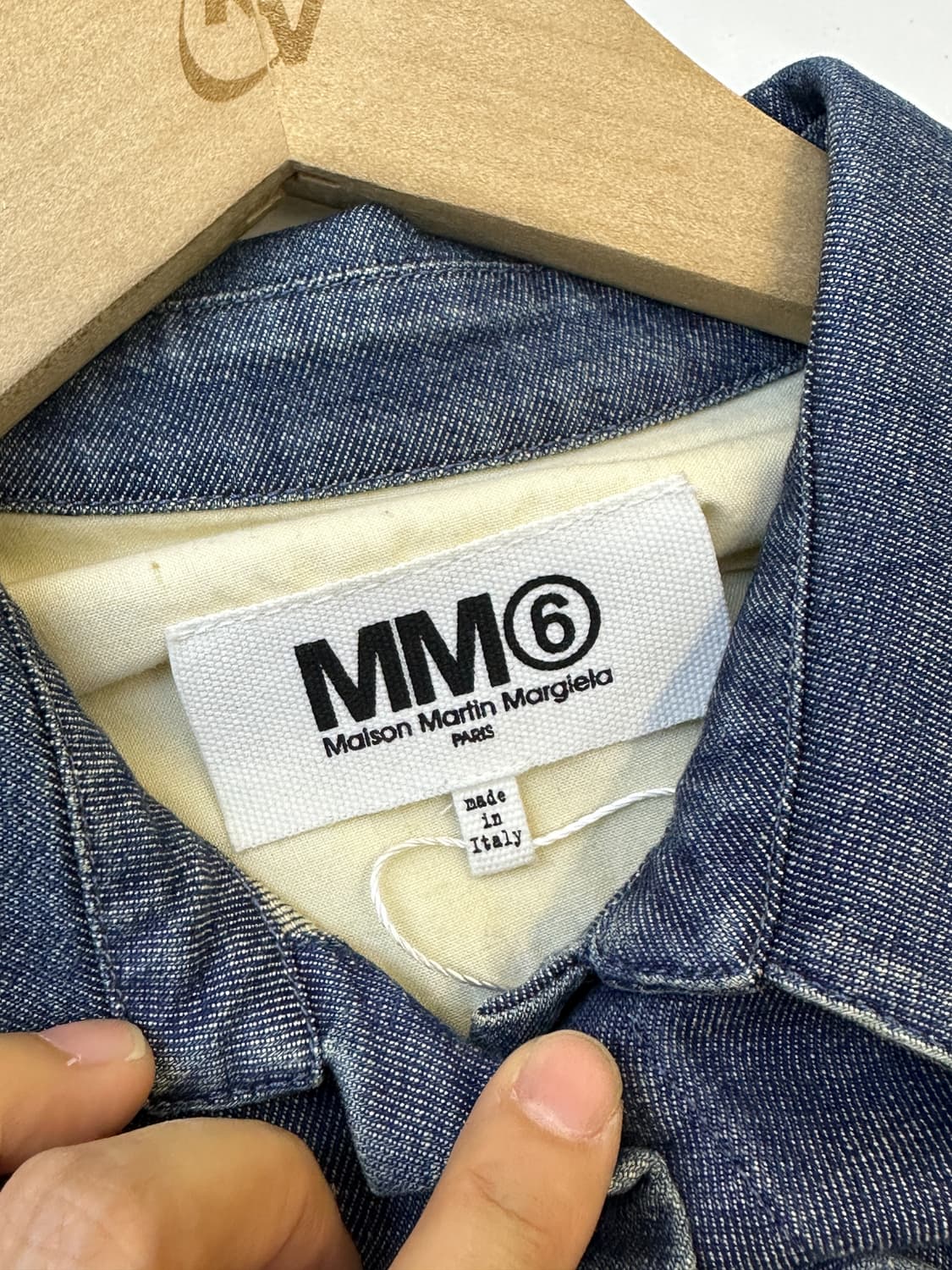 MM6 바이 메종 마르지엘라 15SS 투포켓 데님 셔츠 상품이미지5