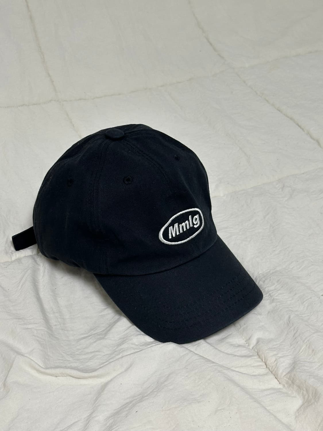 mmlg 블랙 볼캡 상품이미지1